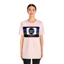 Load image into Gallery viewer, OST ULTRA WIDE LOGO BLACK Unisex Jersey Short Sleeve Tee
