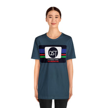 Load image into Gallery viewer, OST ULTRA WIDE LOGO BLACK Unisex Jersey Short Sleeve Tee
