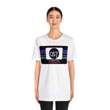 Load image into Gallery viewer, OST ULTRA WIDE LOGO BLACK Unisex Jersey Short Sleeve Tee
