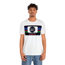 Load image into Gallery viewer, OST ULTRA WIDE LOGO BLACK Unisex Jersey Short Sleeve Tee
