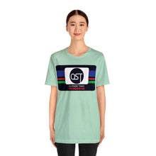 Load image into Gallery viewer, OST ULTRA WIDE LOGO BLACK Unisex Jersey Short Sleeve Tee
