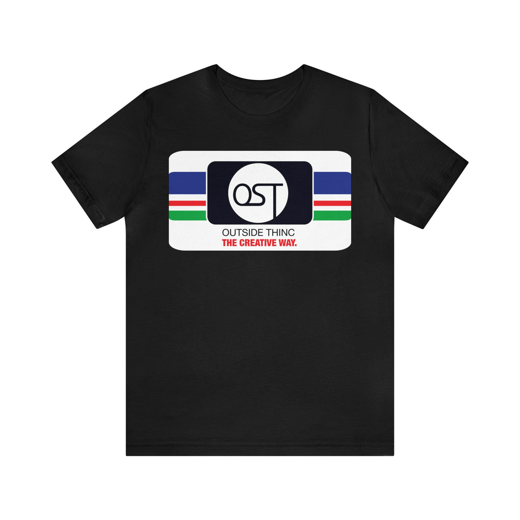 OST ULTRA WIDE LOGO WHITE Unisex Jersey Short Sleeve Tee