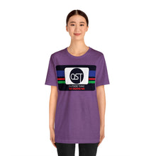 Load image into Gallery viewer, OST ULTRA WIDE LOGO BLACK Unisex Jersey Short Sleeve Tee
